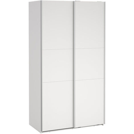 Como Schiebetürenschrank 2 Türen 120x220cm weiß.