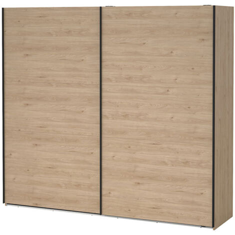 Como Schiebetürenschrank 2 Türen 245x220cm Eiche Dekor.