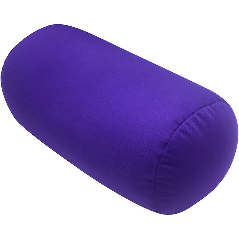 

Comoda Almohada enrollada Cilindro redondo Microperlas Reforzar el cuello Soporte trasero Almohada enrollada Tubo Almohada Cushie Almohadas 12 X 7