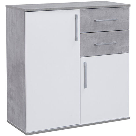 Comoda Aparador Joana 2 Puertas y 2 Cajones