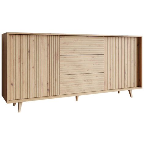 Cómoda Comfivo Romtori 101 , Con cajones y puertas, Número de cajones: 0, 84x180x40cm