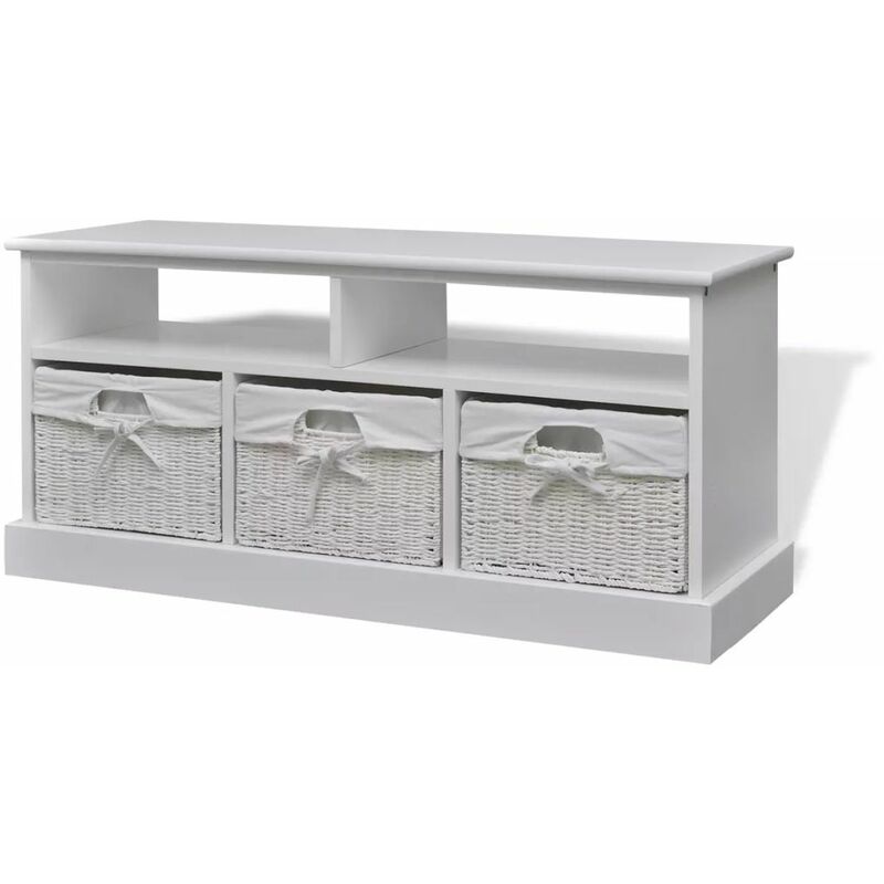 

comoda de almacenamiento blanca Aarau