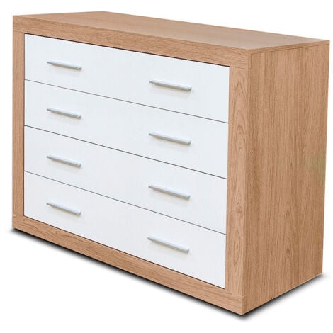 SALDOSYSTOCKS Comoda Kiara de 4 Cajones