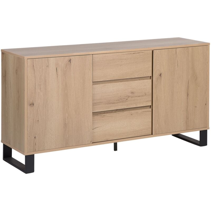 

Beliani - Cómoda madera clara ELDA
