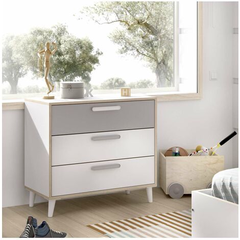 Cómoda Mallorca 3 cajones. 73 cm(alto)81 cm(ancho)40 cm(largo)