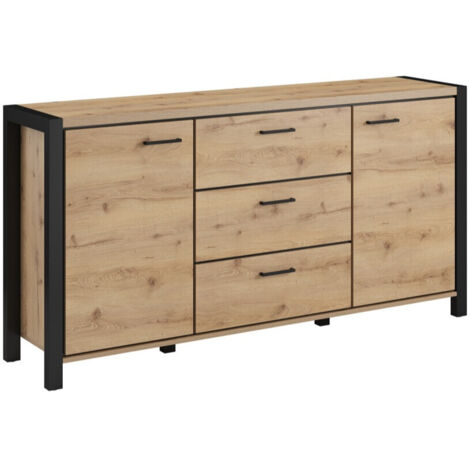 Cómoda Temire 104 , Con cajones y puertas, Número de cajones: 0, 91x180x41cm
