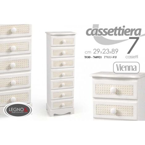Cómoda Viena estrecha cm 29 x 23 x 89 h
