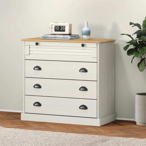 Cómoda VIGO madera maciza pino  80x40x76 cm
