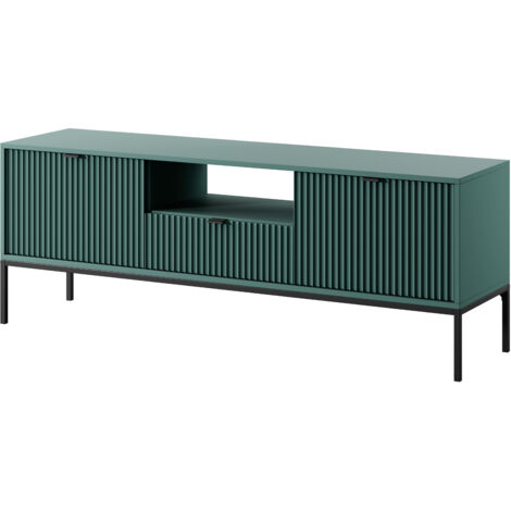 Comodino: 1 cassetto, Nero, oro, 54 x 56 x 39 cm, maniglie dorate