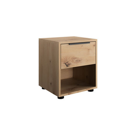 COMODINO 1C+1V CM. 38X35X44 H ROVERE ARTISAN