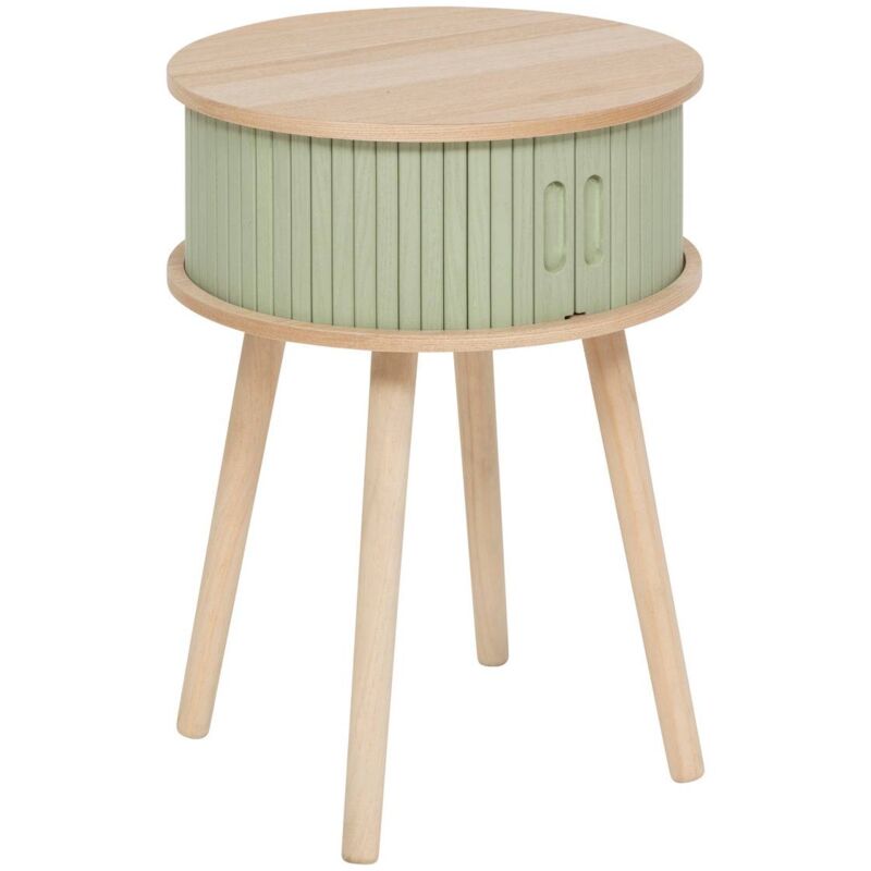Comodino A 2 Ante Nysos Verde Oliva 54x40x40cm Atmosphera Cr ateur ...