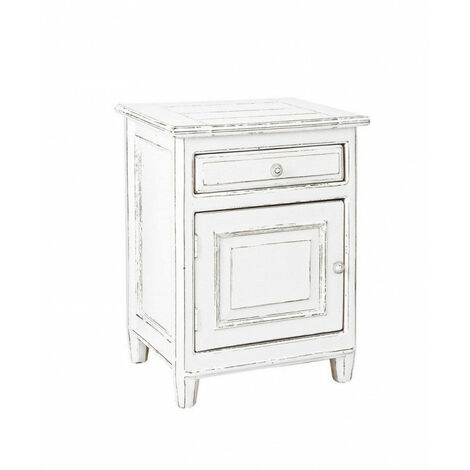 Comodino Colette 1 Anta 1 Cassetto Sx in Legno