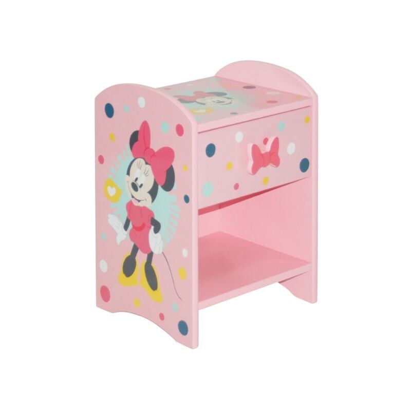 Comodino con cassetto Dinsey Minnie - Multicolor