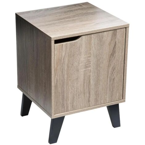 NORTHIX Comodino - Grigio