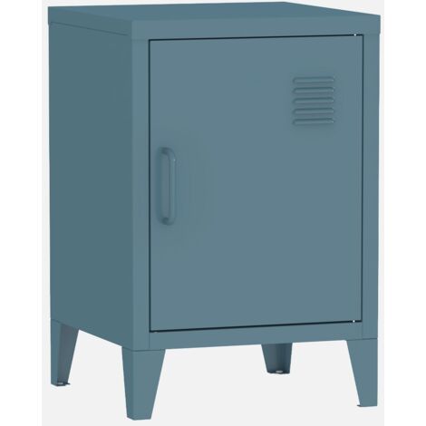 Comodino industriale per bambini, 1 anta