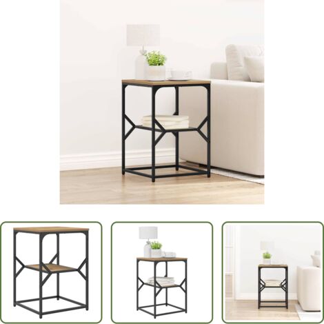 Comodino -  Tavolo laterale Rovere artigianale 41 x 40 x 60 cm