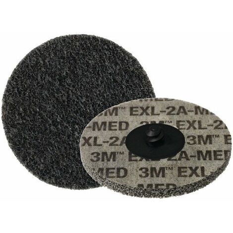 Compact disc in pile Scotch Brite XL-DR D.50,8mm grigio medio 22100min-¹ 3M (Per 15)