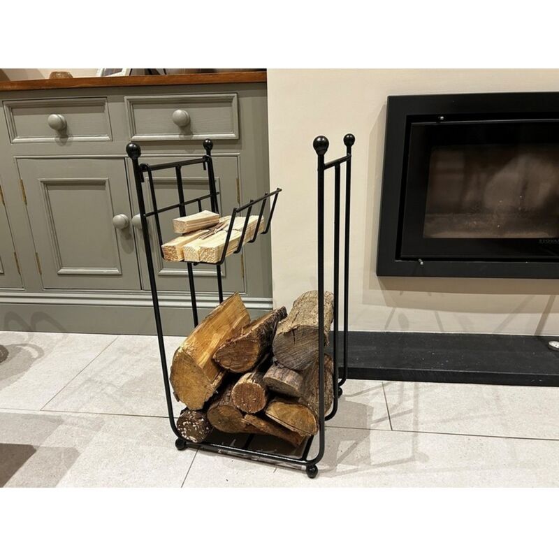 Image of Compact Log Rack - Steel -&hellip;