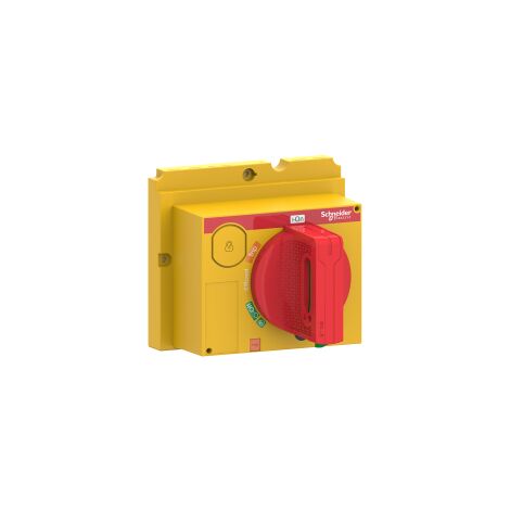 ComPacT NSX - commande rotative directe rouge-jaune pour NSX250 - LV429339T