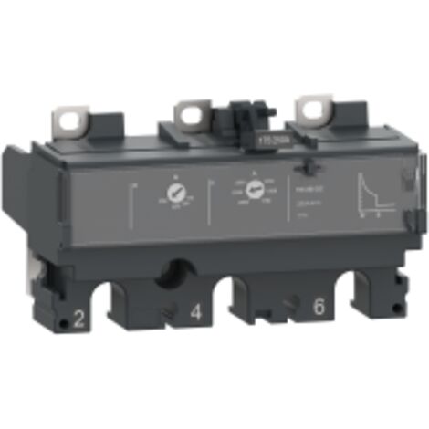 ComPacT NSX - déclencheur thermique-magnétique TM-DC 160A - 3P3D pour NSX160DC - C163TM160D