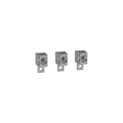 Compact NSX INS/INV - lot 3 bornes aluminium - =250A - pour câbles 120 à 240mm²