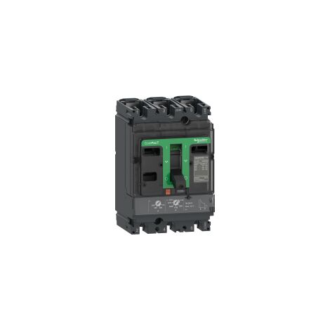 ComPacT NSX100B - disjoncteur - TM-D 100A - 3P3D - 25kA - montage fixe - C10B3TM100