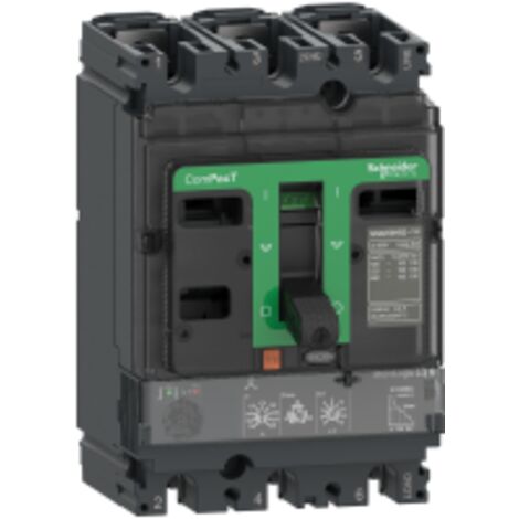 ComPacT NSX160H - disjoncteur - MicroLogic 2.2 M 100A 3P3D - 70kA - fixe - C16H32M100