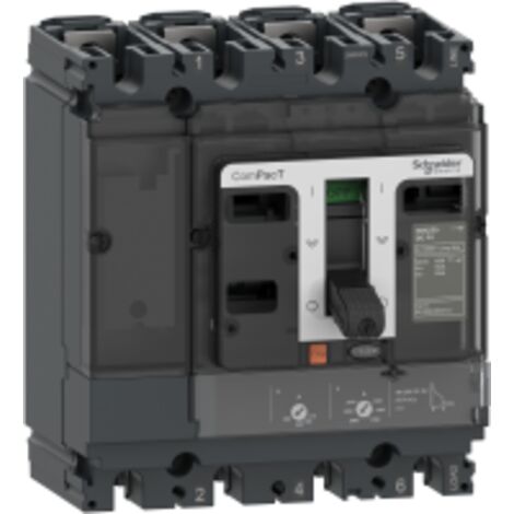 ComPacT NSX80 DC PV - disjoncteur - TM-DC PV 80A - 4P4D - 10kA - montage fixe - C10F4TM080D1