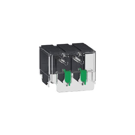 Compact NSXm et Powerpact B - 1 cache borne long 3P