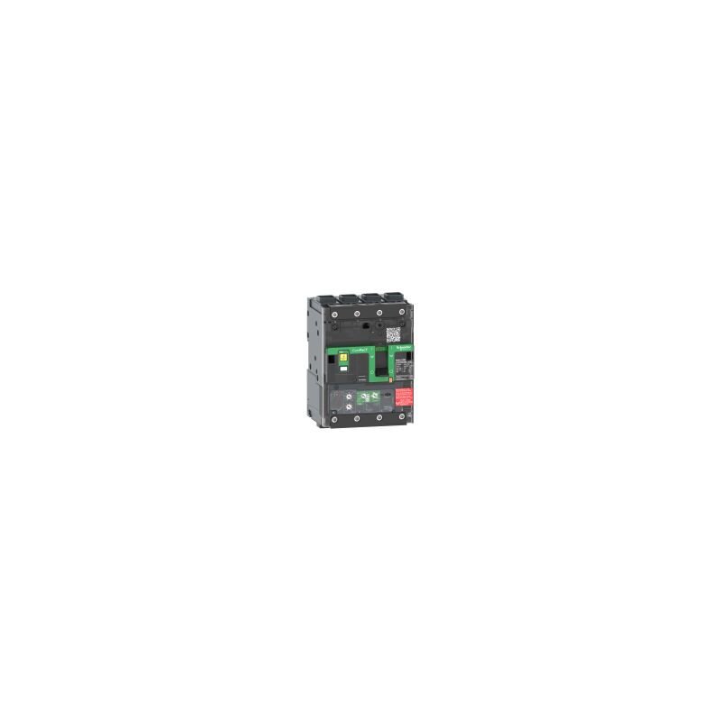 Schneider - ComPacT NSXmB - disjoncteur Vigi - MicroLogic 4.1 160A - 4P4D - 25kA - EverLink - C12B44V160L
