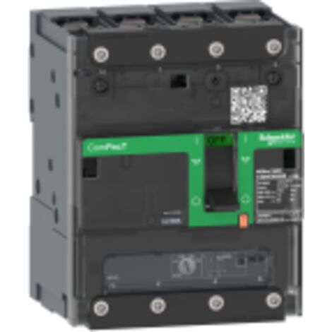 ComPacT NSXmE - disjoncteur - TM-D 160A - 4P4D - 16kA - borne à cosses - C12E4TM160B
