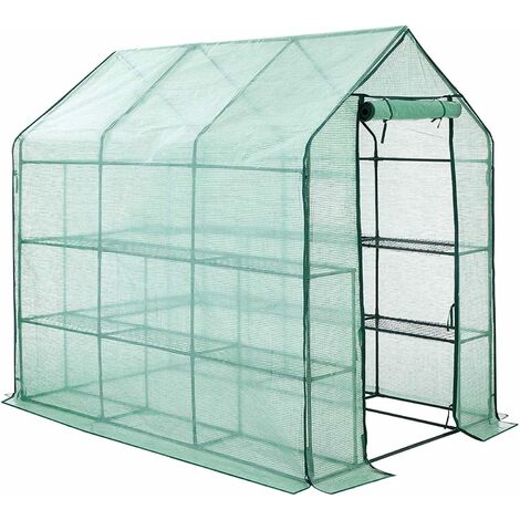 Display4top Greenhouse Grow House 143 x 143 x 195 cm 