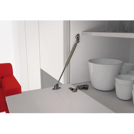 compact pistón descendente para puerta de madera. con soportes. largo 244 m