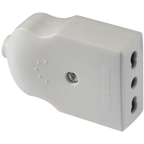 Compact Presa Bivalente 2P+T 10-16A Bianca ( MASTER cod. 05231 )