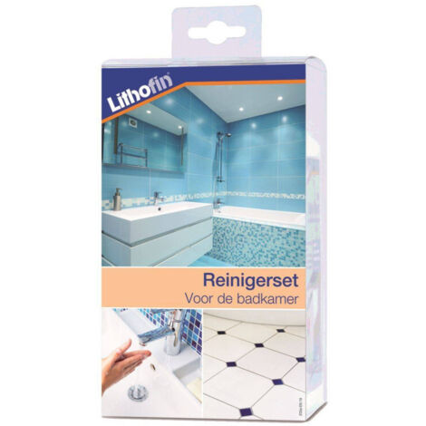 Compact Set KF Salle de bain - Set d'entretien pour la salle de bain - Lithofin