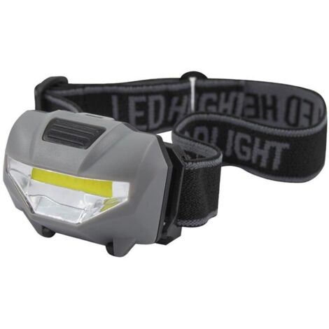 Compact Uni-Com Head Torch - 3W COB LED, Adjustable Strap