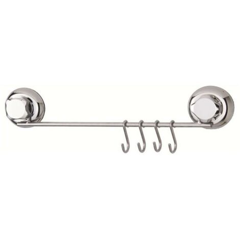 Compactor Bestlock - Barra colgante para utensilios de cocina 395 mm, cromada RAN4711