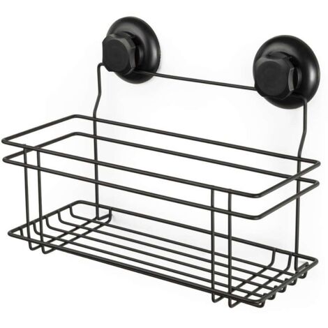 Compactor Bestlock - Étagère d'angle en fil de fer, 30x15x21 cm, noir RAN9788
