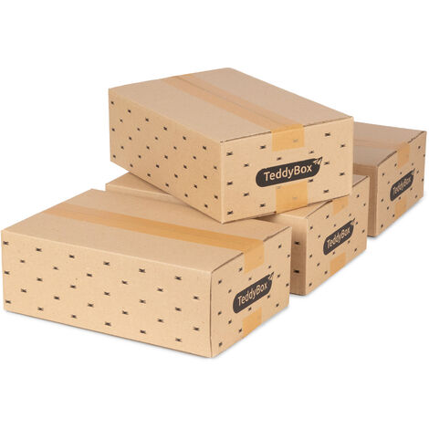 COMPACTOR Lot 2 x Boîte carton - Marron