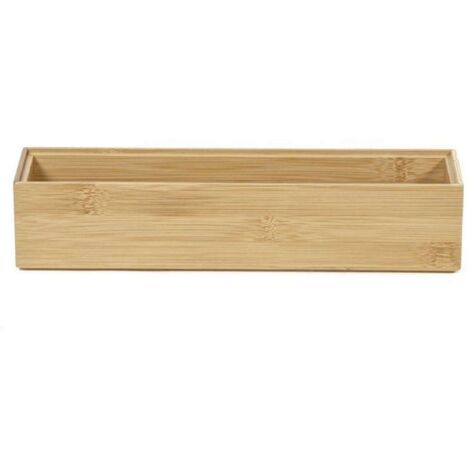 Compactor Organizzatori per cosmetici - Organizzatore componibile 30x8x7 cm, bambù RAN6963