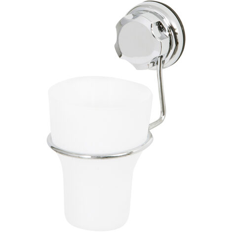 Demiawaking portaspazzolino con ventosa accessorio portaoggetti per bagno e cucina White 