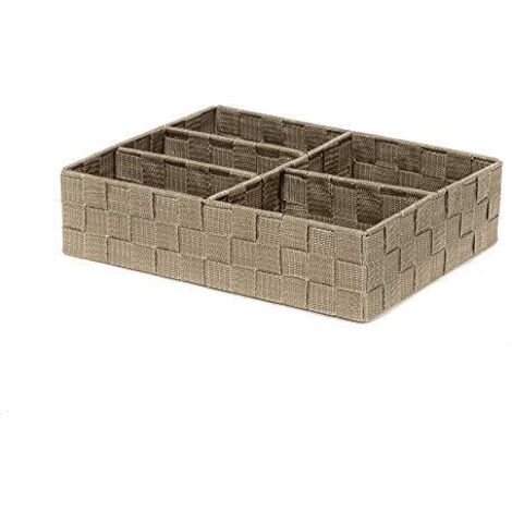 Compactor STAN Organizer XXL Cestino BOSTON, Beige, 25x32x8(h) cm