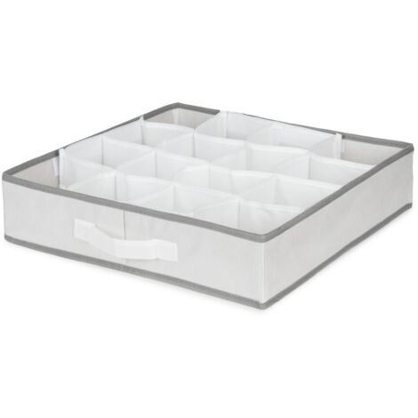 Compactor WORLD OF STORAGE Organizer per Cassetti LIFE M 40x40x9 cm Bianco