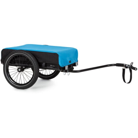 Companion Remorque de vélo 40 kg / 50L Chariot à main Pneus 16 Noir