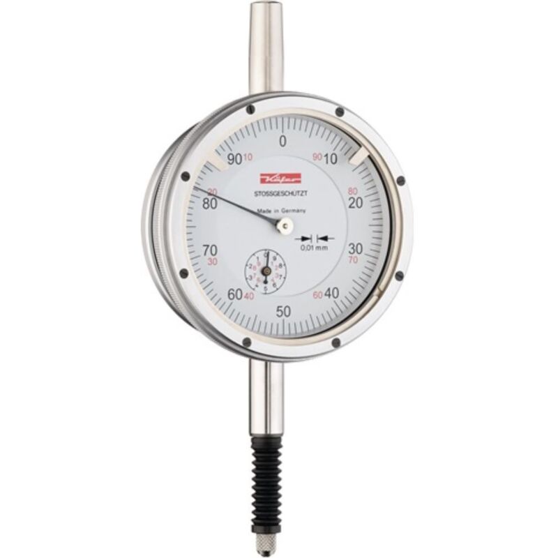 

Reloj comparador KM500 SW 1 mm de longitud 0,002 mm con protección contra golpes BEETLE