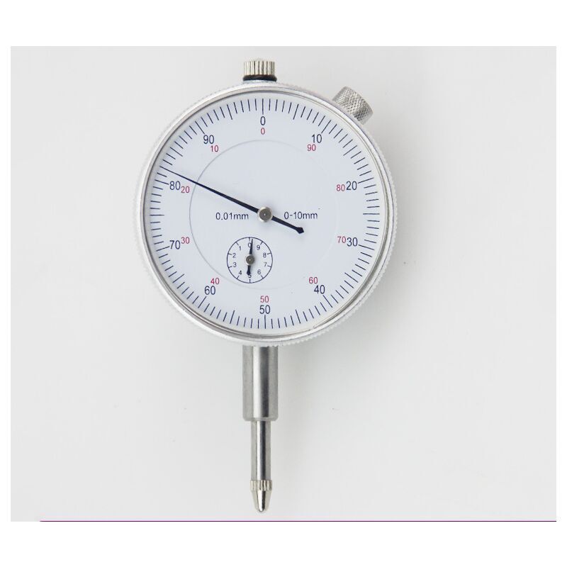 Comparateur Centesimale à Horloge Haute précision 0-10MM 0.01mm cadran indicateur mécanique pointeur cadran indicateur pour base magnétique