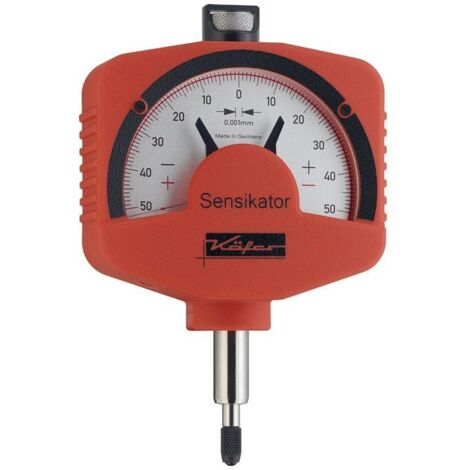 Comparateur de précision Sensikator 0,1 mm lecture 0,001 mm avec protection antichoc avec protocole de contrôle