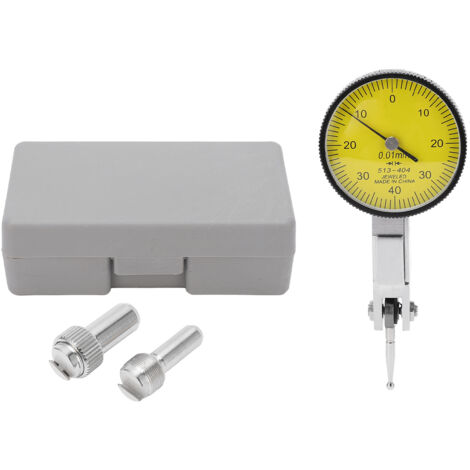 Comparateur de test digital 40 mm avec jaune et précision 0.01 mm