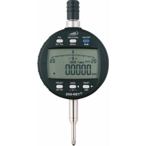 Comparatore DIGI-MET IP42 12,5mm lunghezza mm 0,0005 dig.H.PREISER