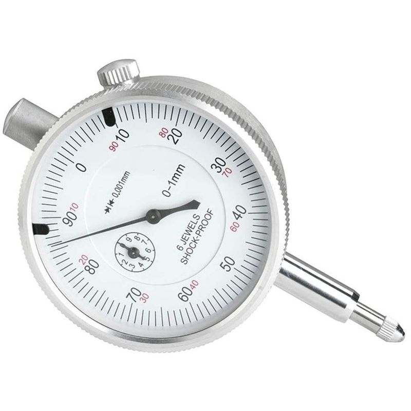 Image of Comparatore millesimale a orologio 0-1 mm risoluzione 0,001 mm Fervi c004